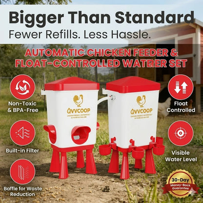 Waterer and Feeder Set